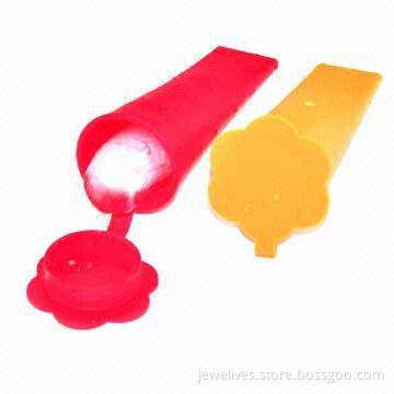 Multicolored Silicone Ice Pop Maker